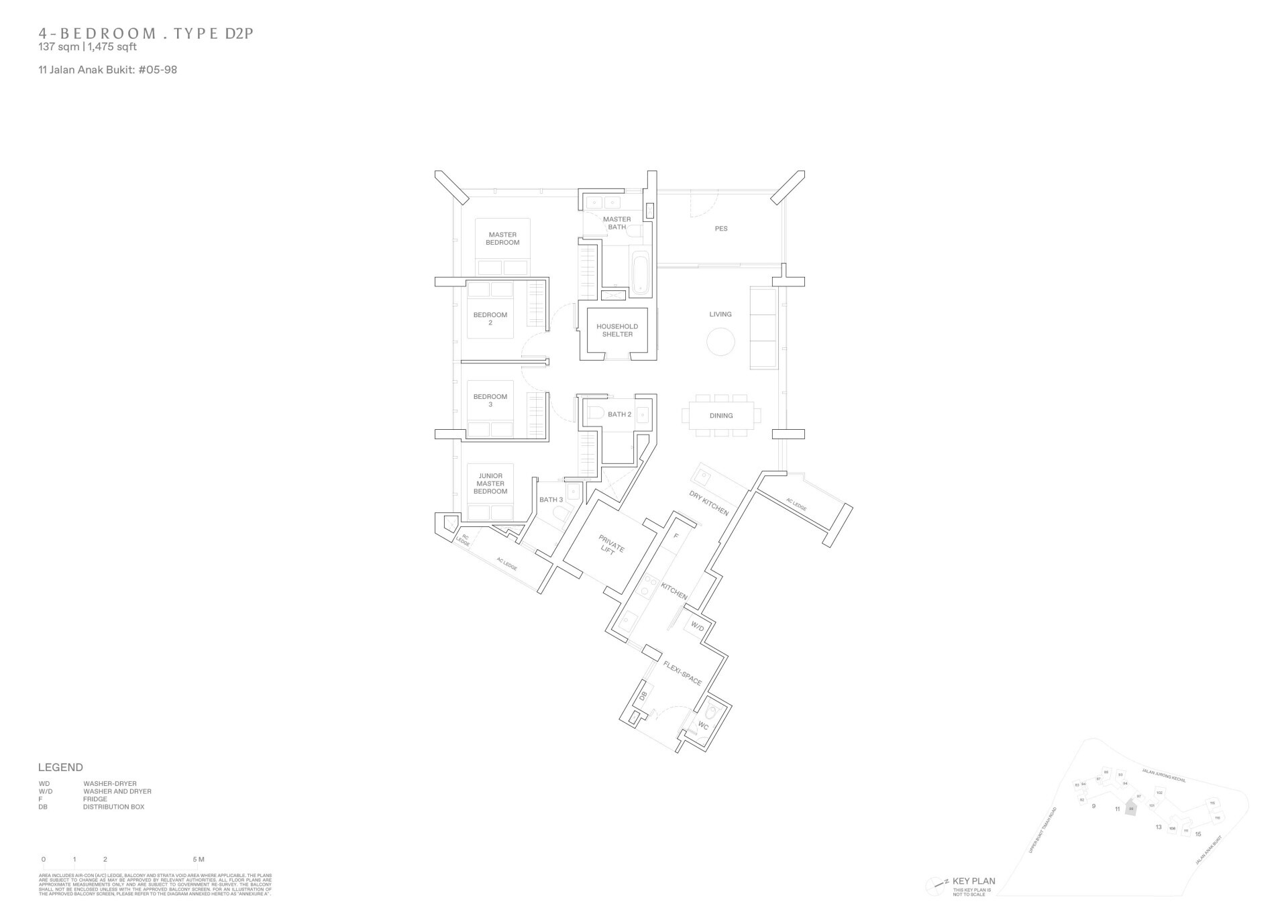 The Reserve Residences floorplan
